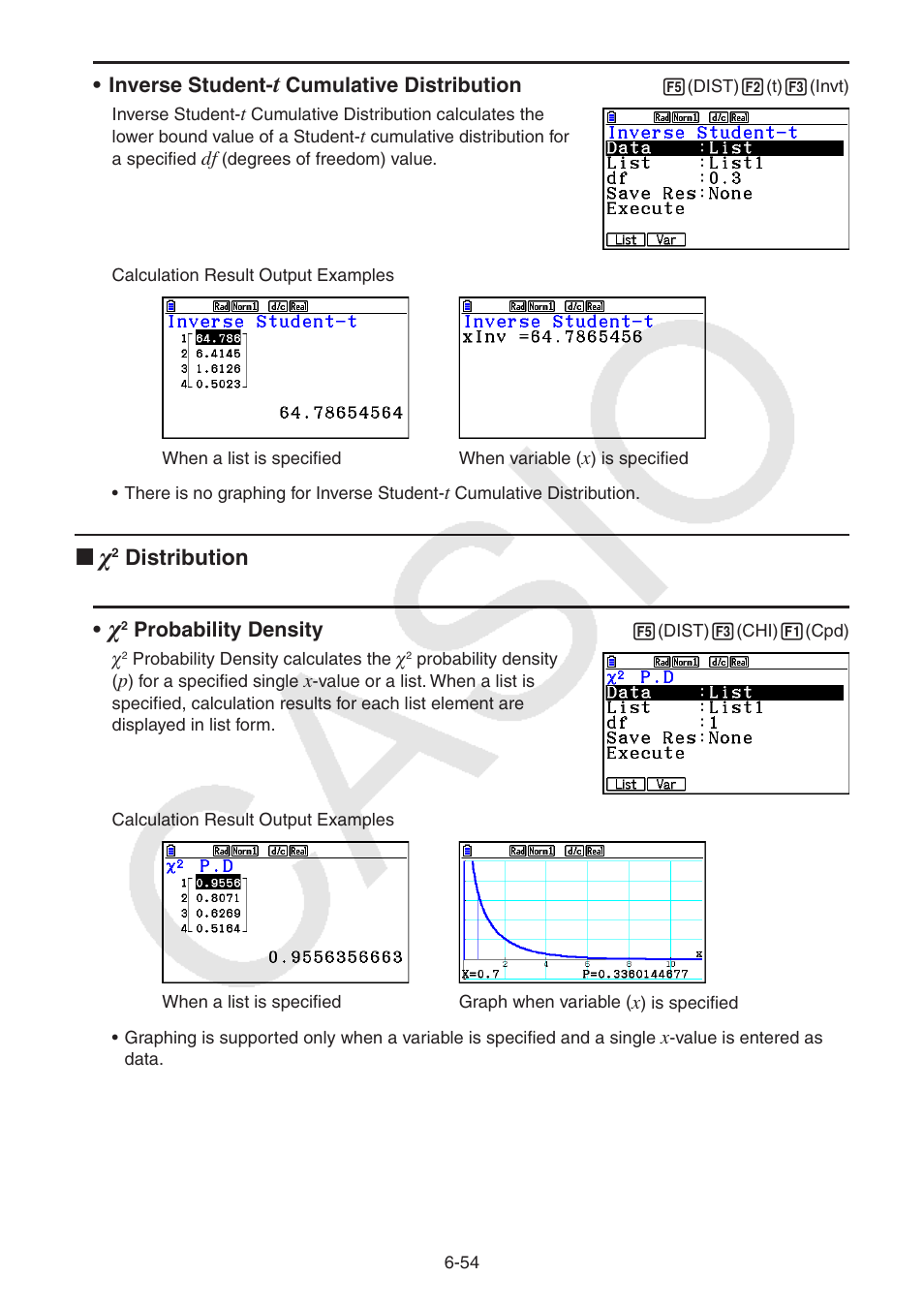 Distribution | Casio FX-CG10 User Manual | Page 247 / 601
