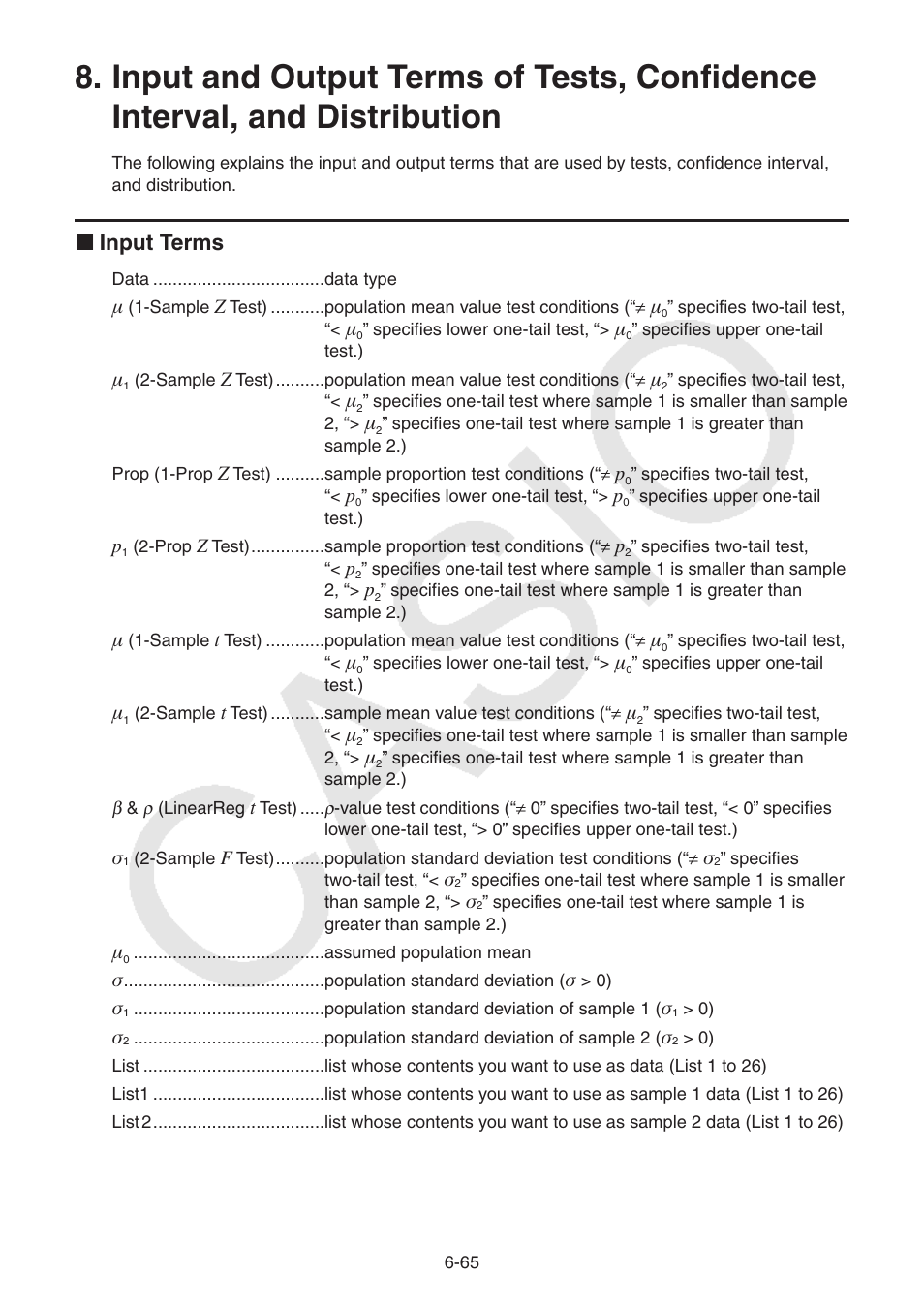 K input terms | Casio FX-CG10 User Manual | Page 258 / 601