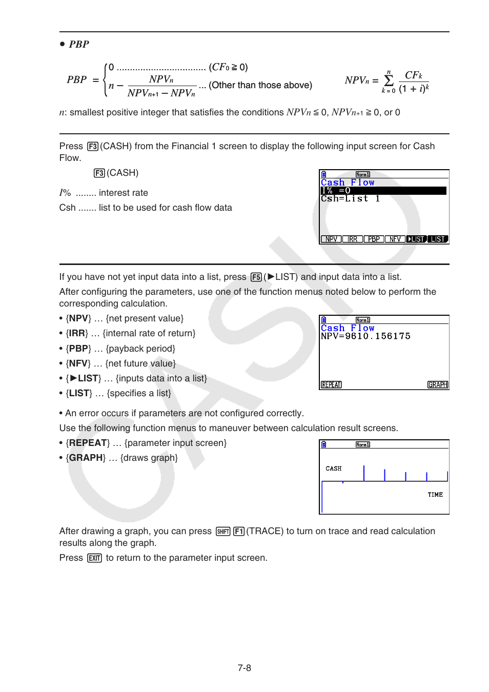 Casio FX-CG10 User Manual | Page 272 / 601