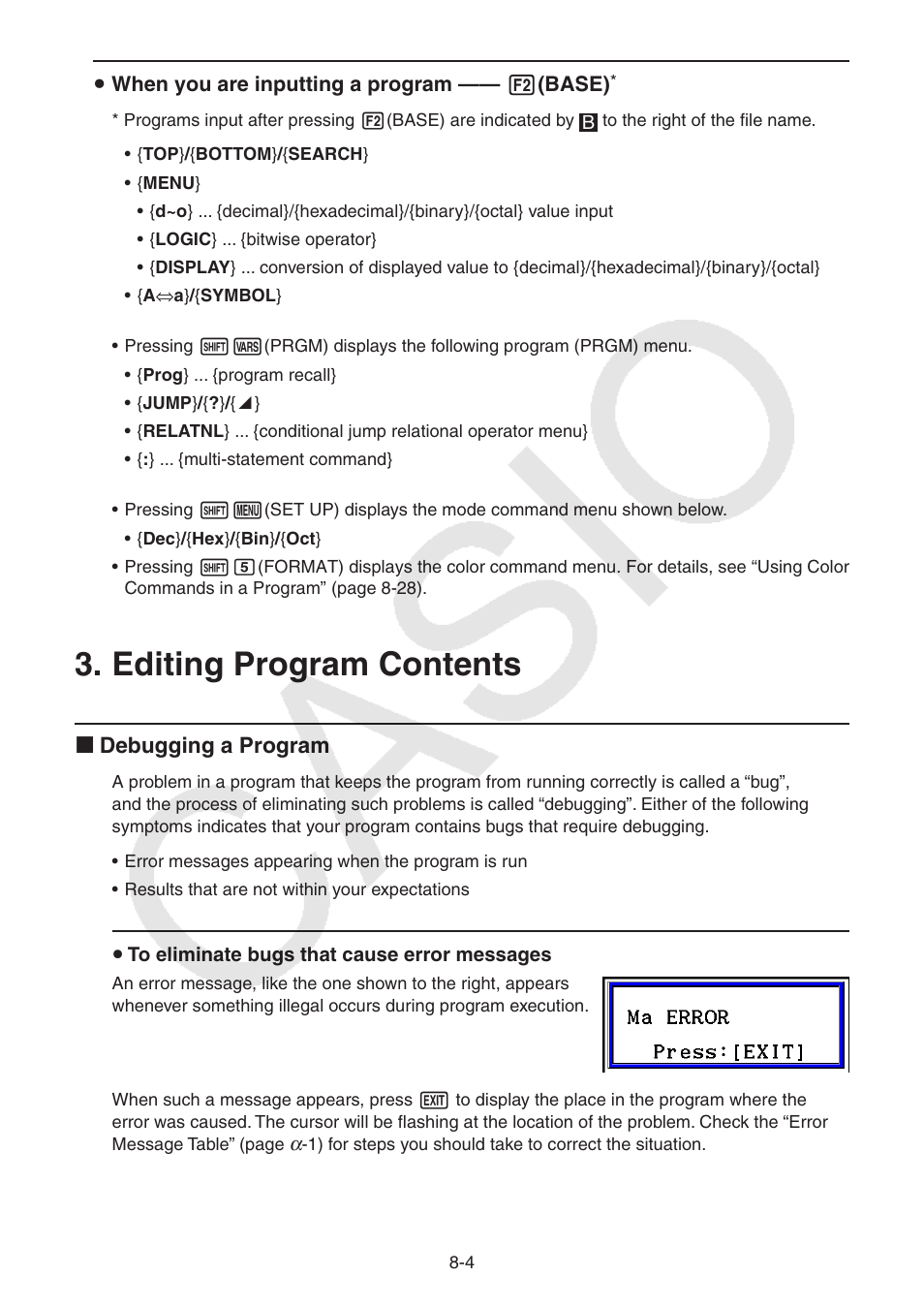 Casio FX-CG10 User Manual | Page 288 / 601
