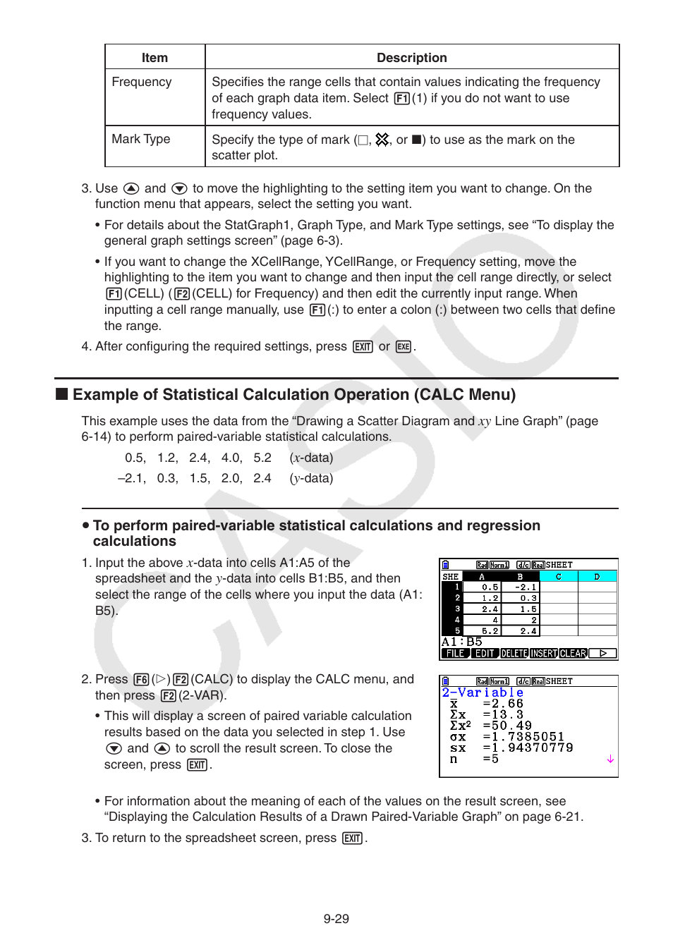 Casio FX-CG10 User Manual | Page 380 / 601