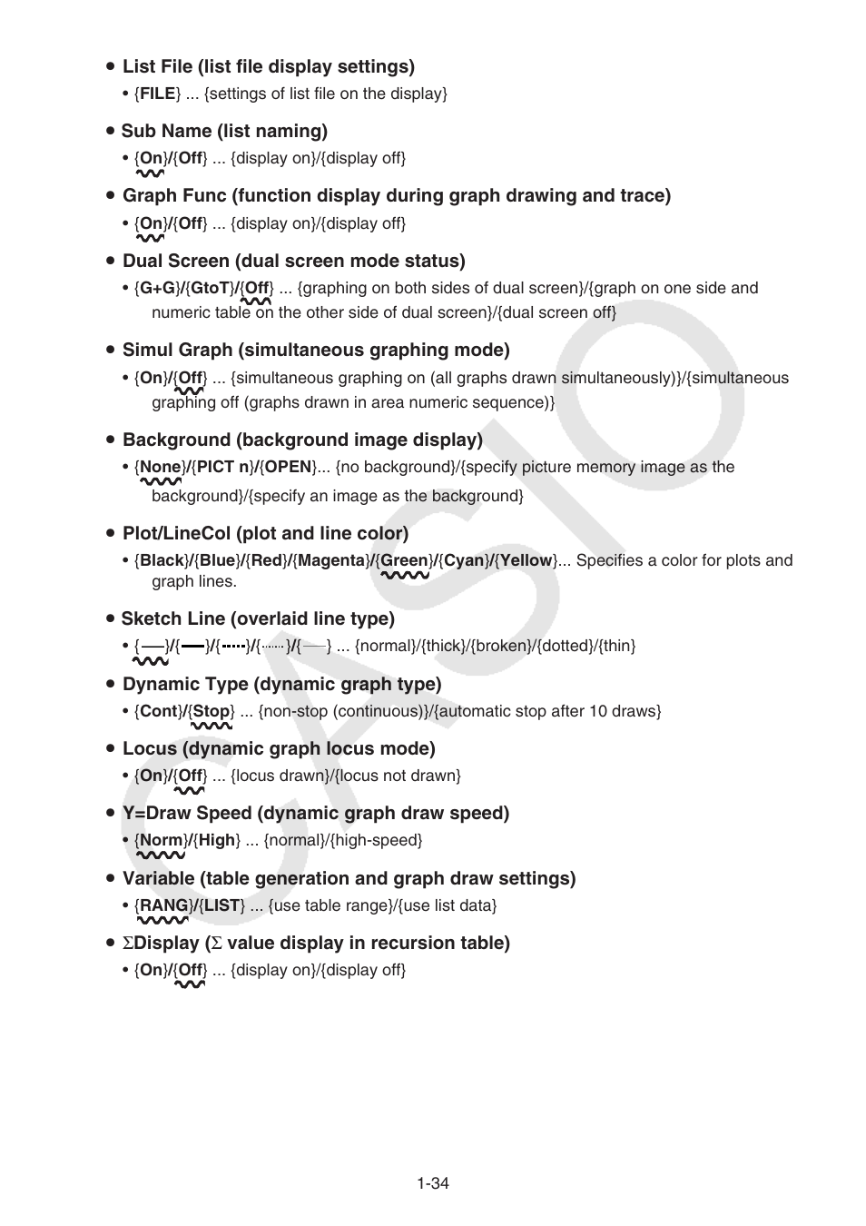 Casio FX-CG10 User Manual | Page 41 / 601