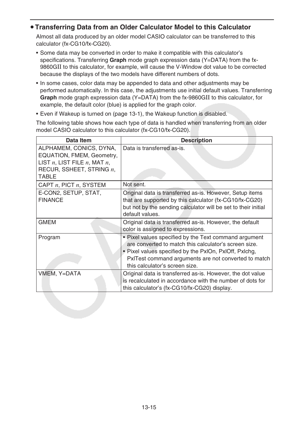 Casio FX-CG10 User Manual | Page 446 / 601