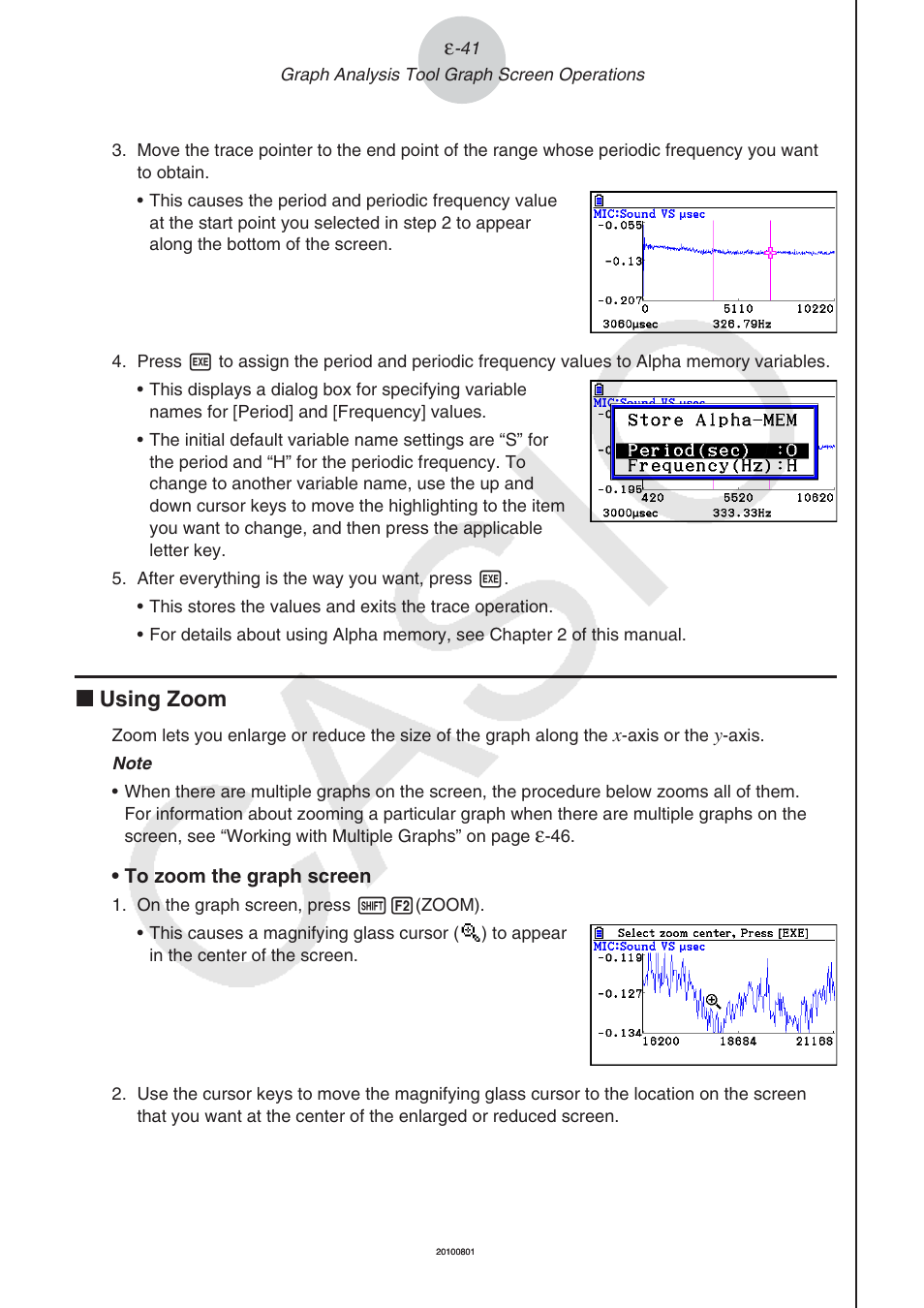 K using zoom | Casio FX-CG10 User Manual | Page 586 / 601