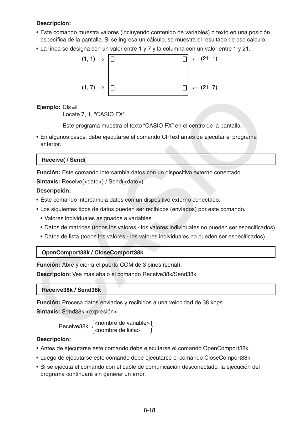 Casio FX-9750GII User Manual | Page 236 / 411