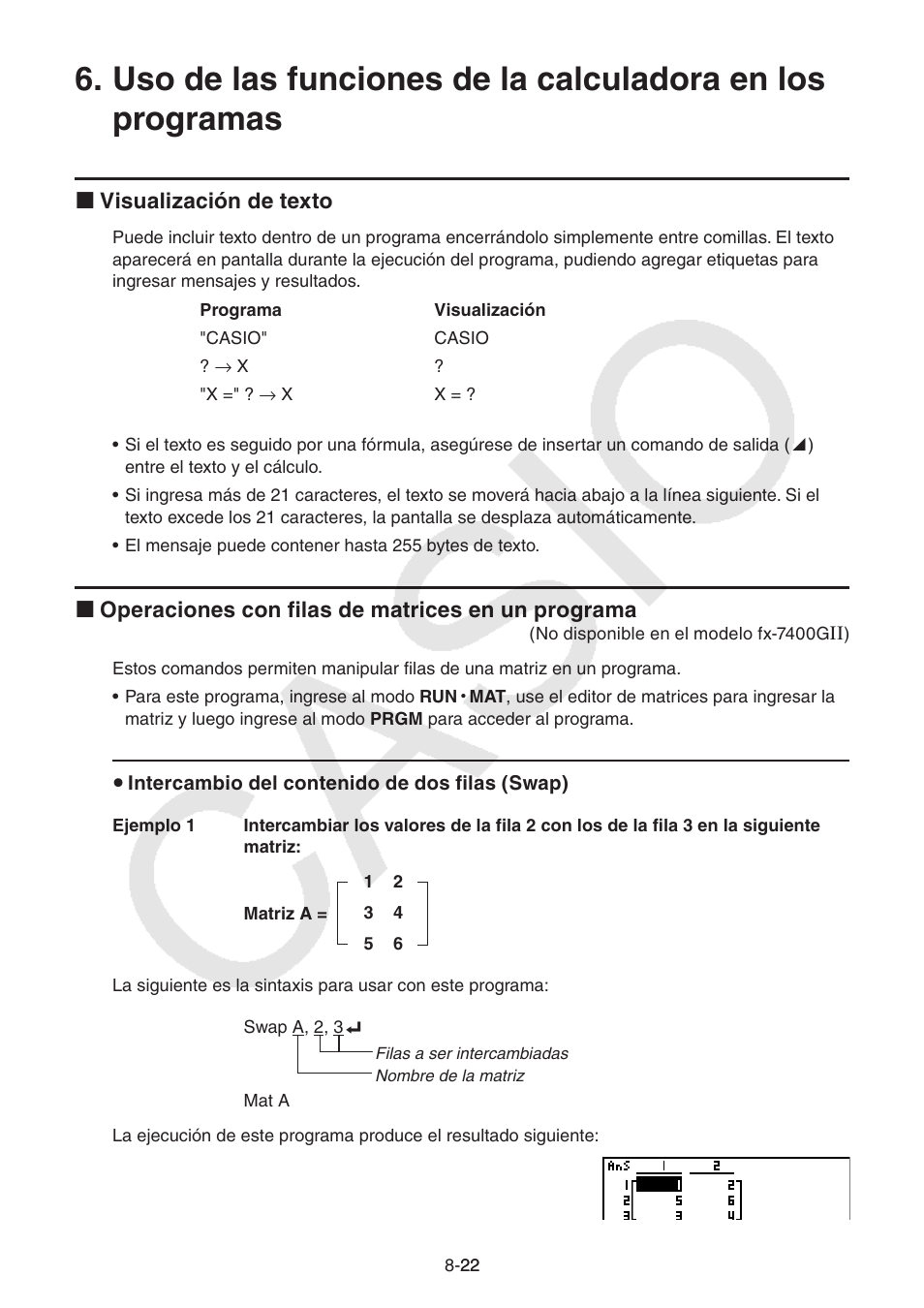 Casio FX-9750GII User Manual | Page 240 / 411