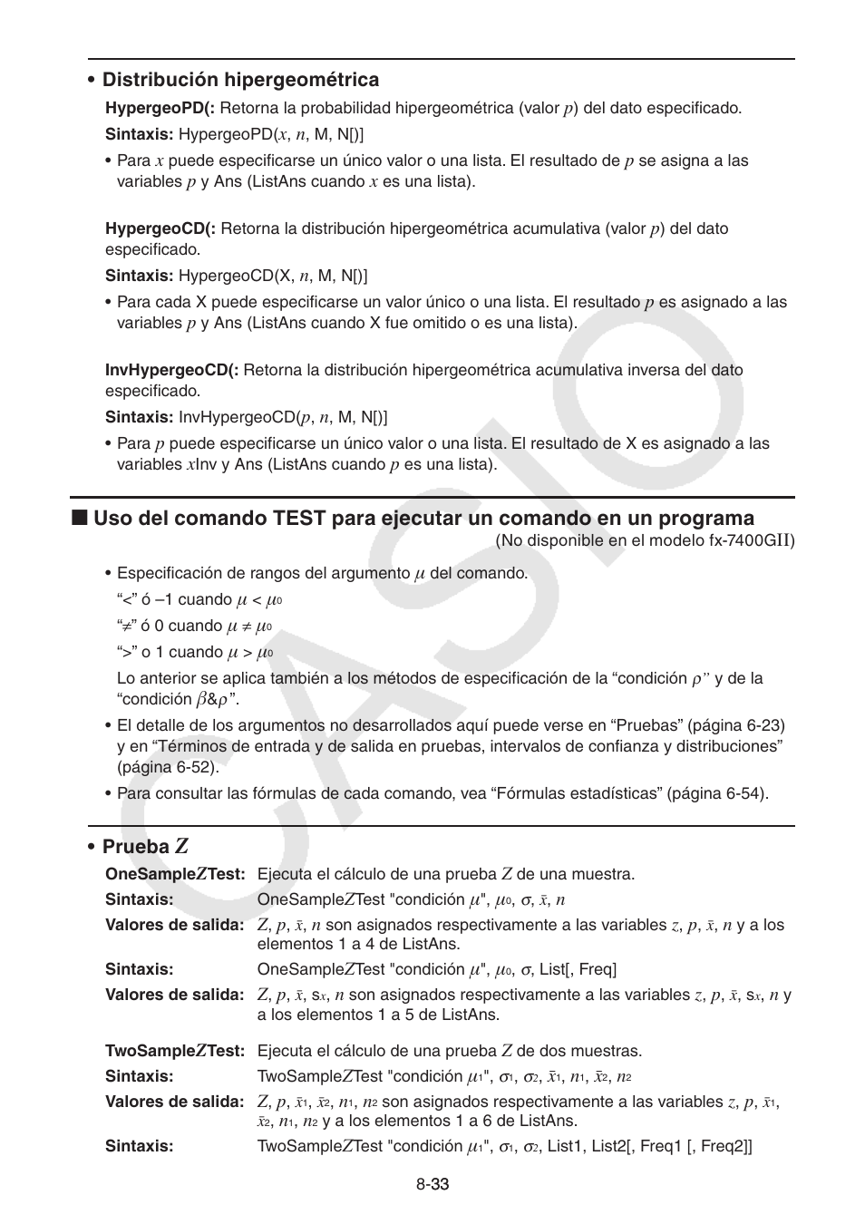 Casio FX-9750GII User Manual | Page 251 / 411