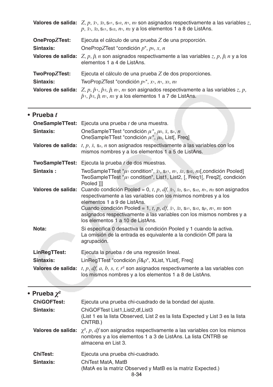 Prueba | Casio FX-9750GII User Manual | Page 252 / 411