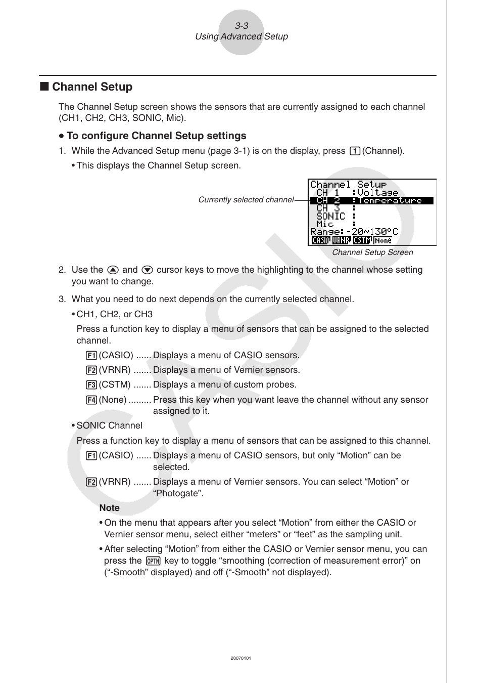 K channel setup | Casio FX-9750GII User Manual | Page 351 / 411