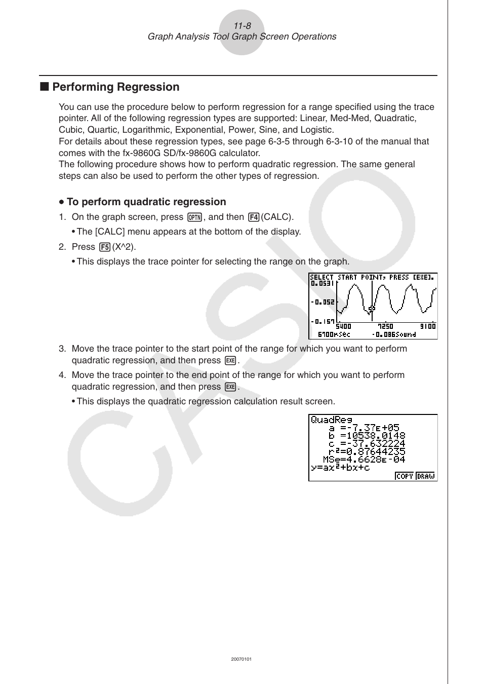 K performing regression | Casio FX-9750GII User Manual | Page 396 / 411