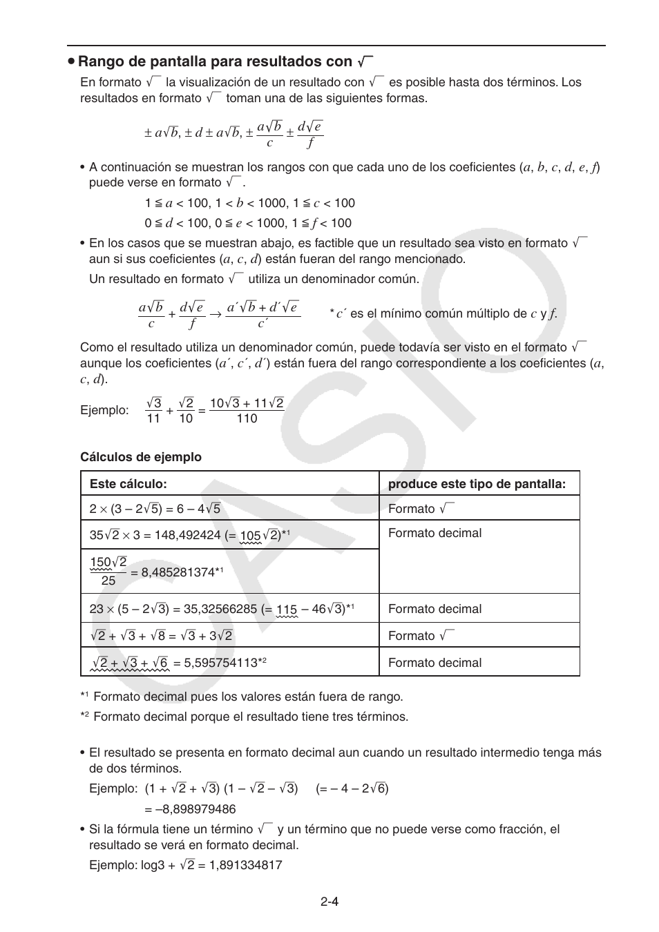 Casio FX-9750GII User Manual | Page 43 / 411