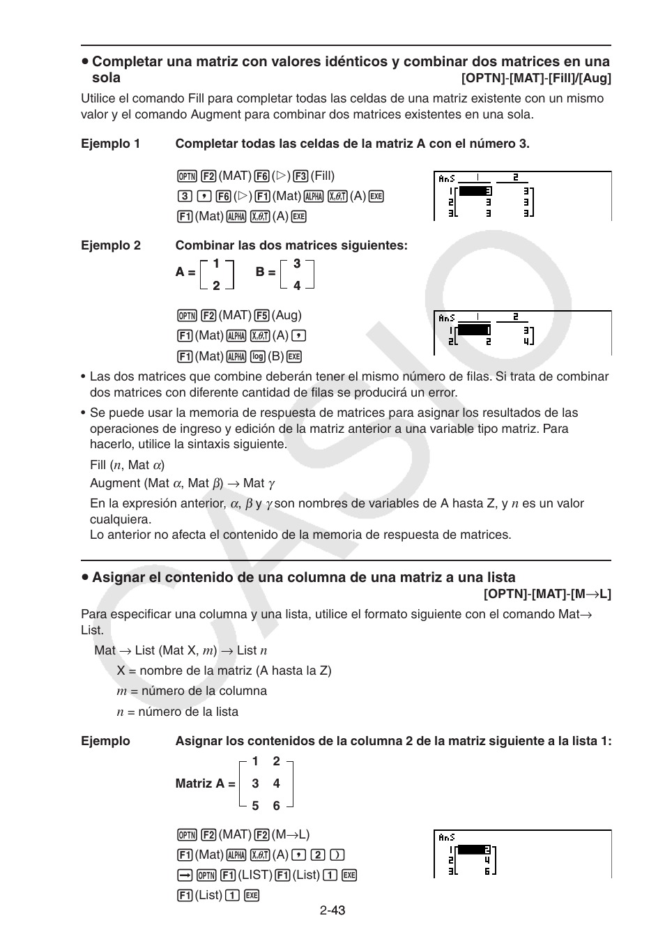 Casio FX-9750GII User Manual | Page 82 / 411