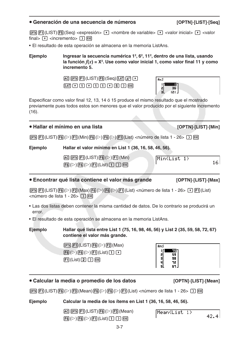 Casio FX-9750GII User Manual | Page 98 / 411