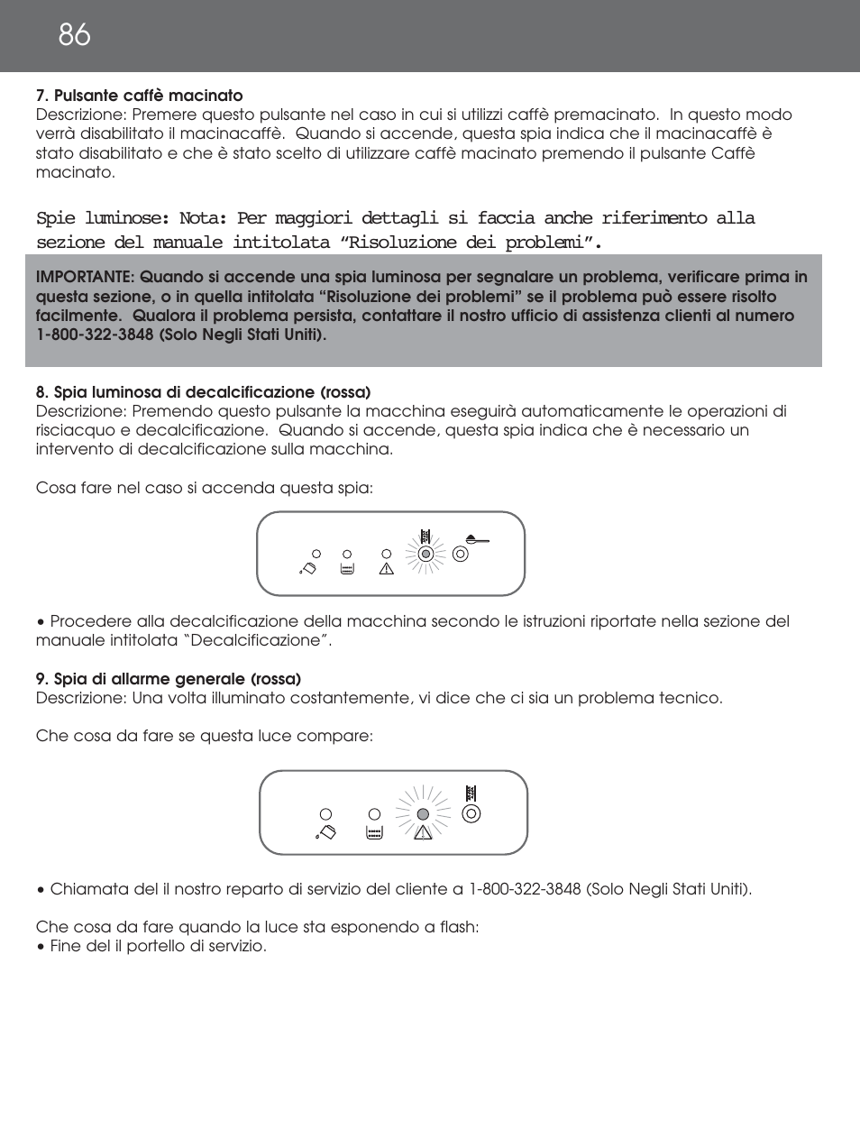 DeLonghi EAM4000 Series User Manual | Page 86 / 108