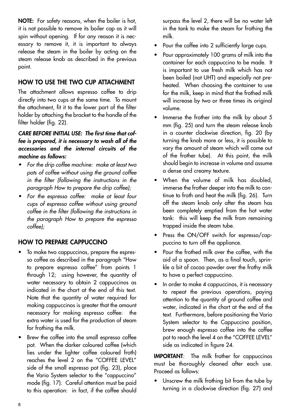 DeLonghi BCO70 User Manual | Page 8 / 12