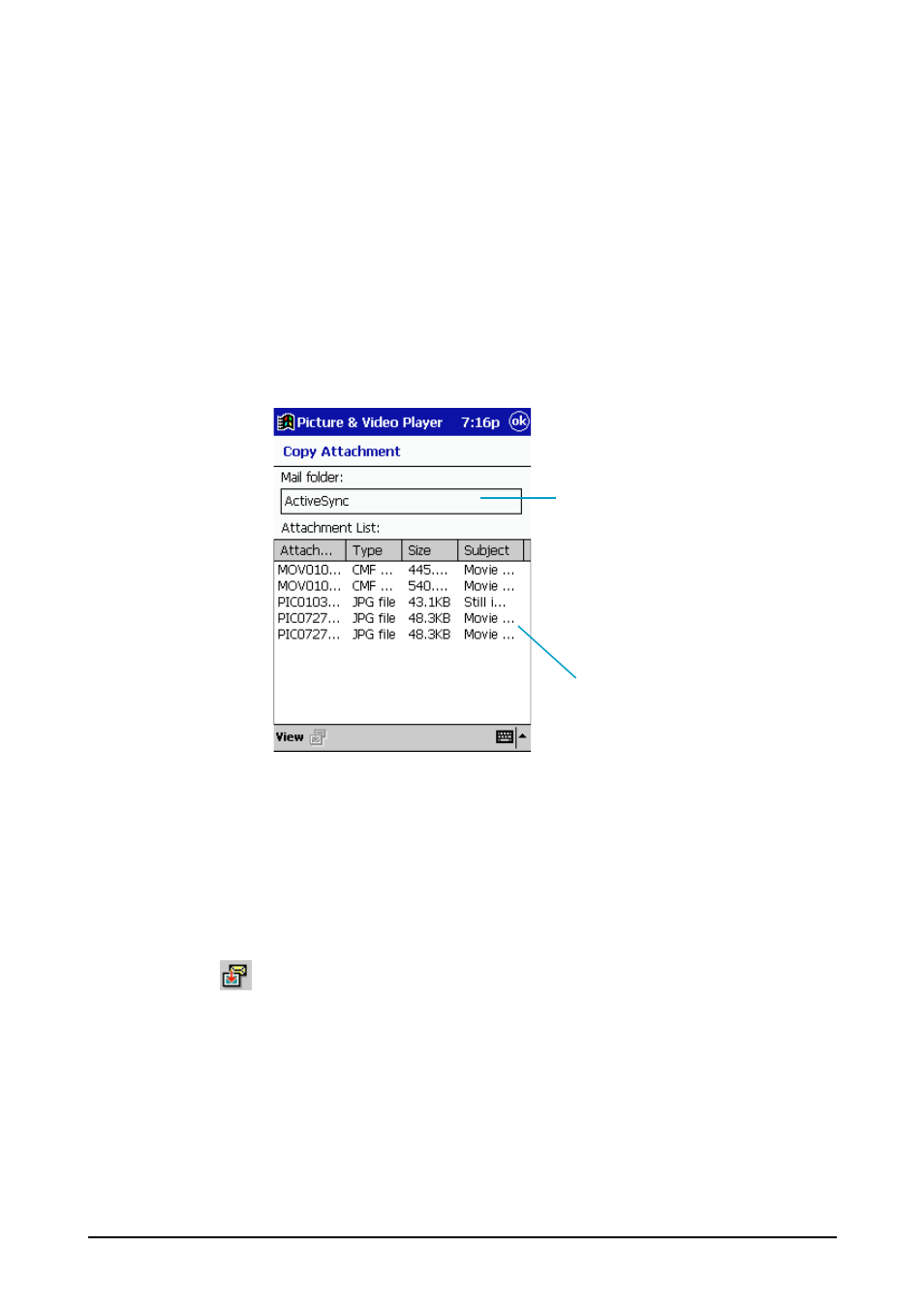 Casio E-125 Mobile Picture & Video Player V.1.0 User Manual | Page 35 / 71