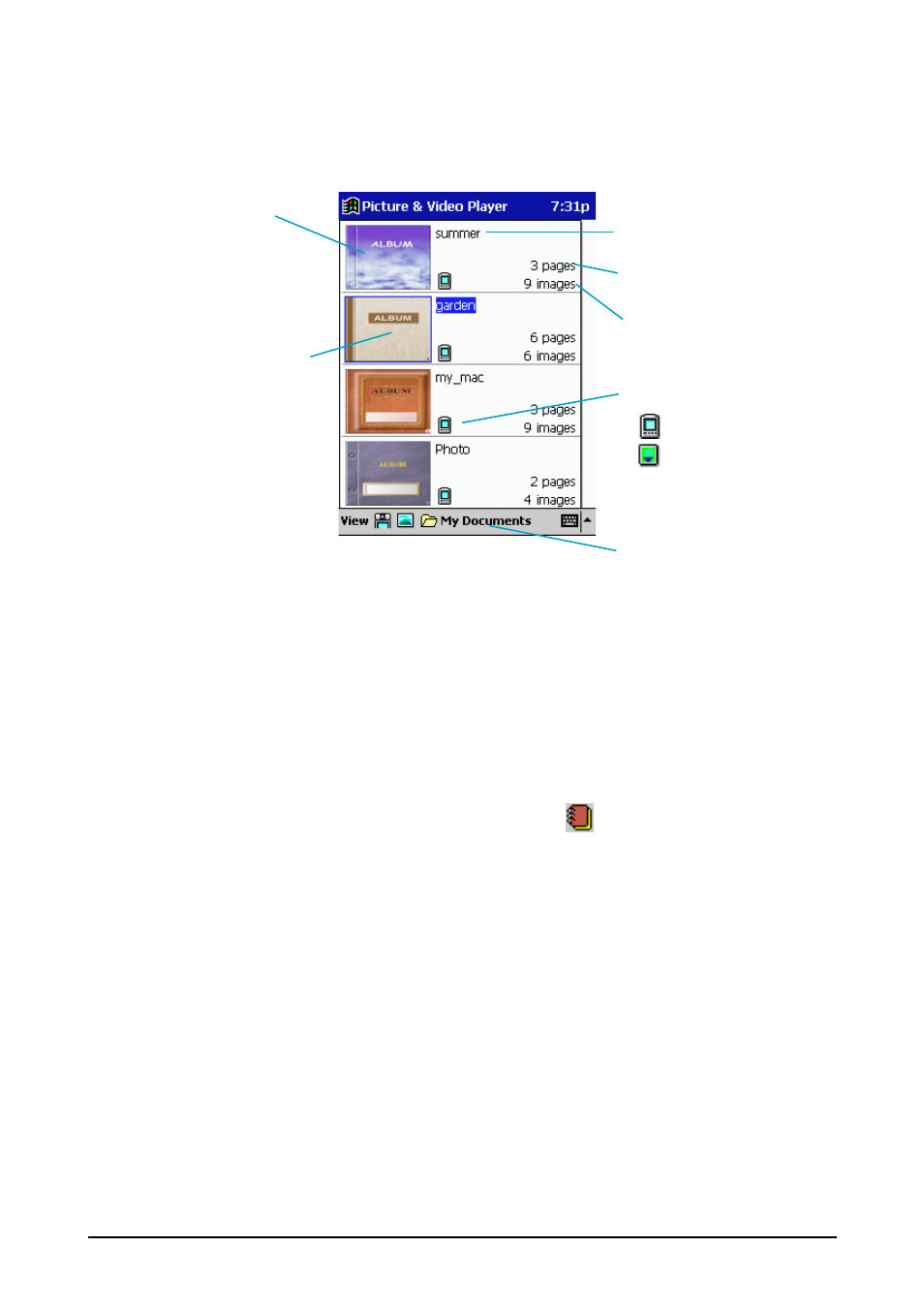 Casio E-125 Mobile Picture & Video Player V.1.0 User Manual | Page 52 / 71