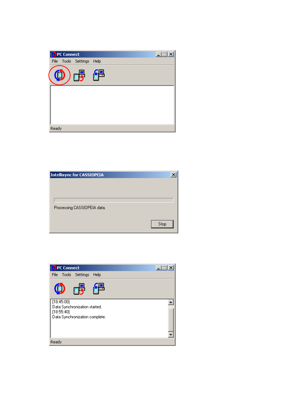 Casio BE-300 PC Connect installation and use User Manual | Page 8 / 9