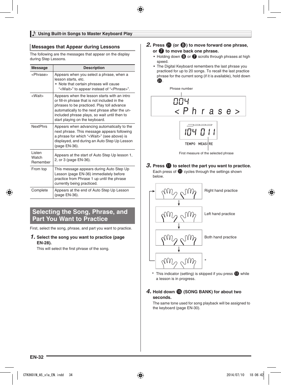 Casio CTK-860IN User Manual | Page 33 / 82