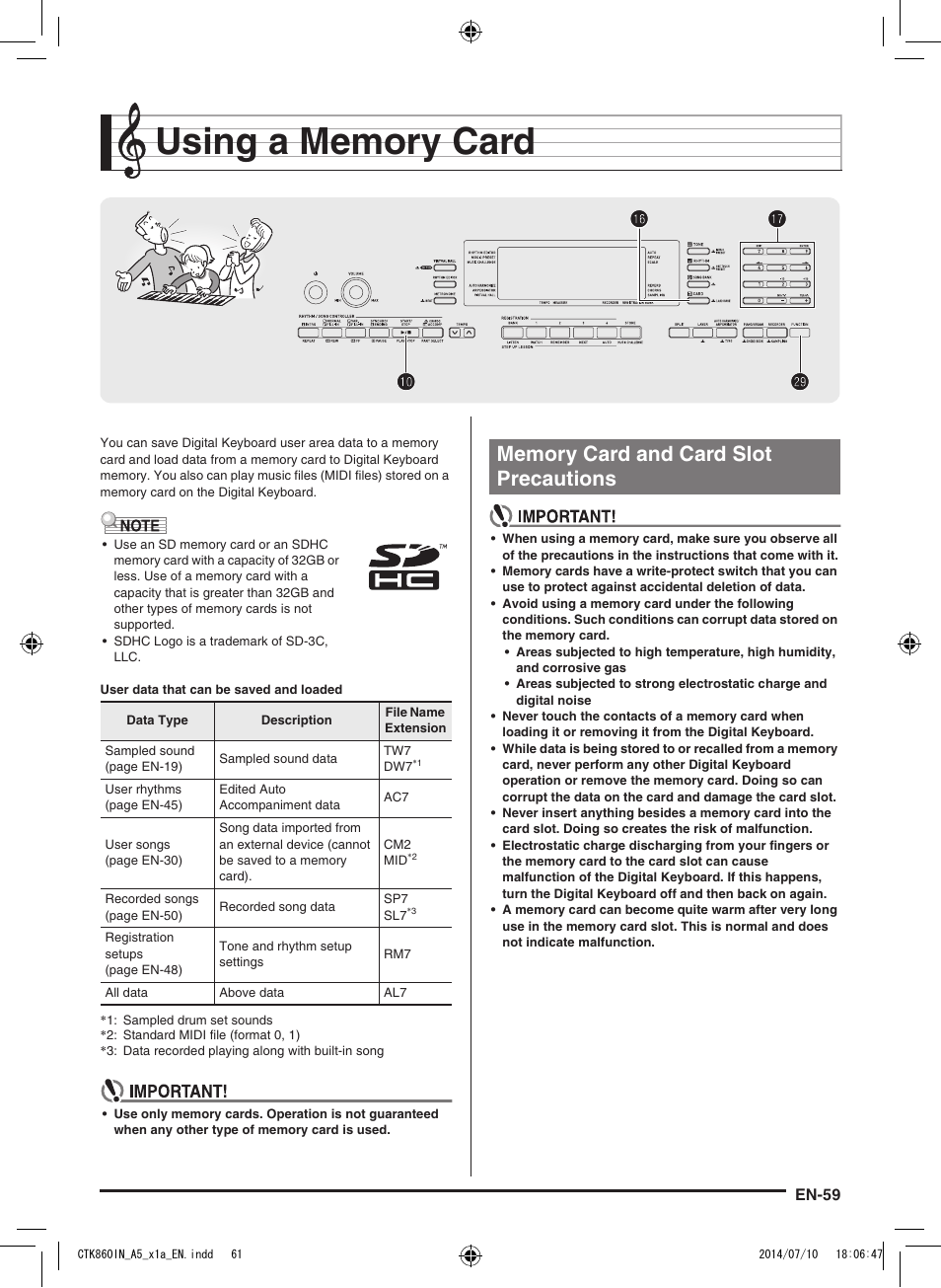 Br ct ct bq bq bk bk | Casio CTK-860IN User Manual | Page 60 / 82