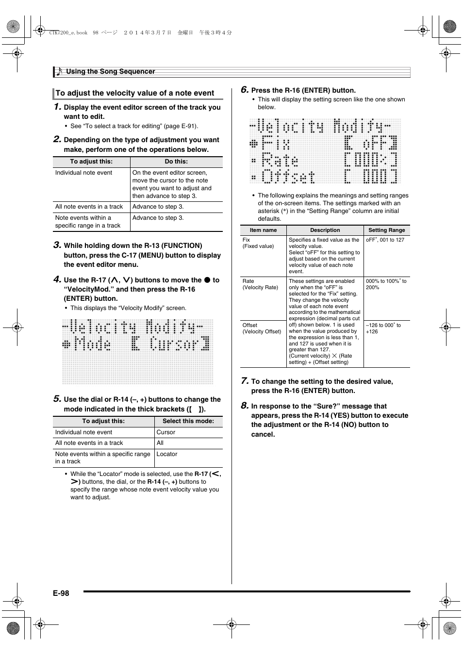 Casio CTK-7200 User Manual | Page 100 / 169