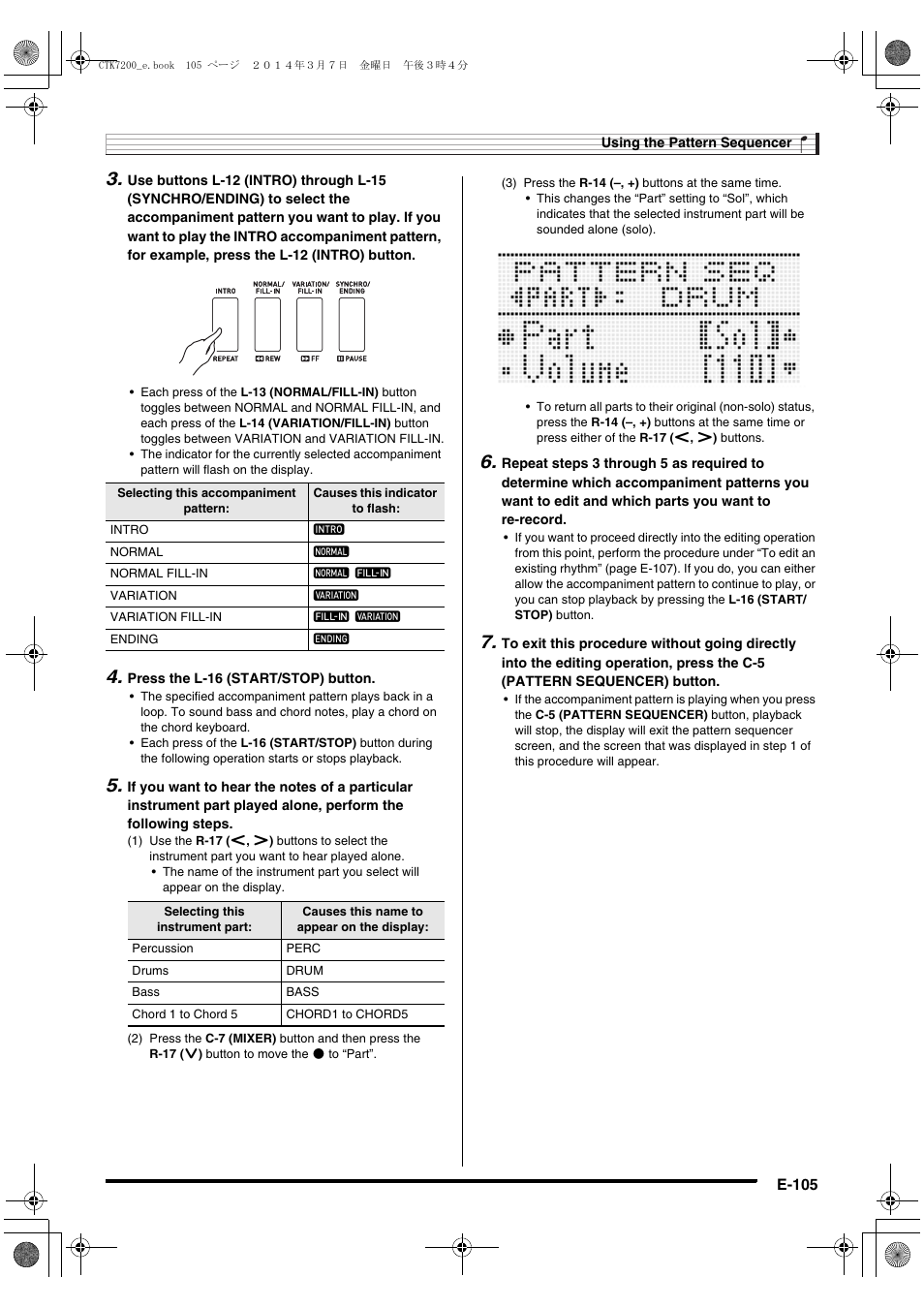 Casio CTK-7200 User Manual | Page 107 / 169