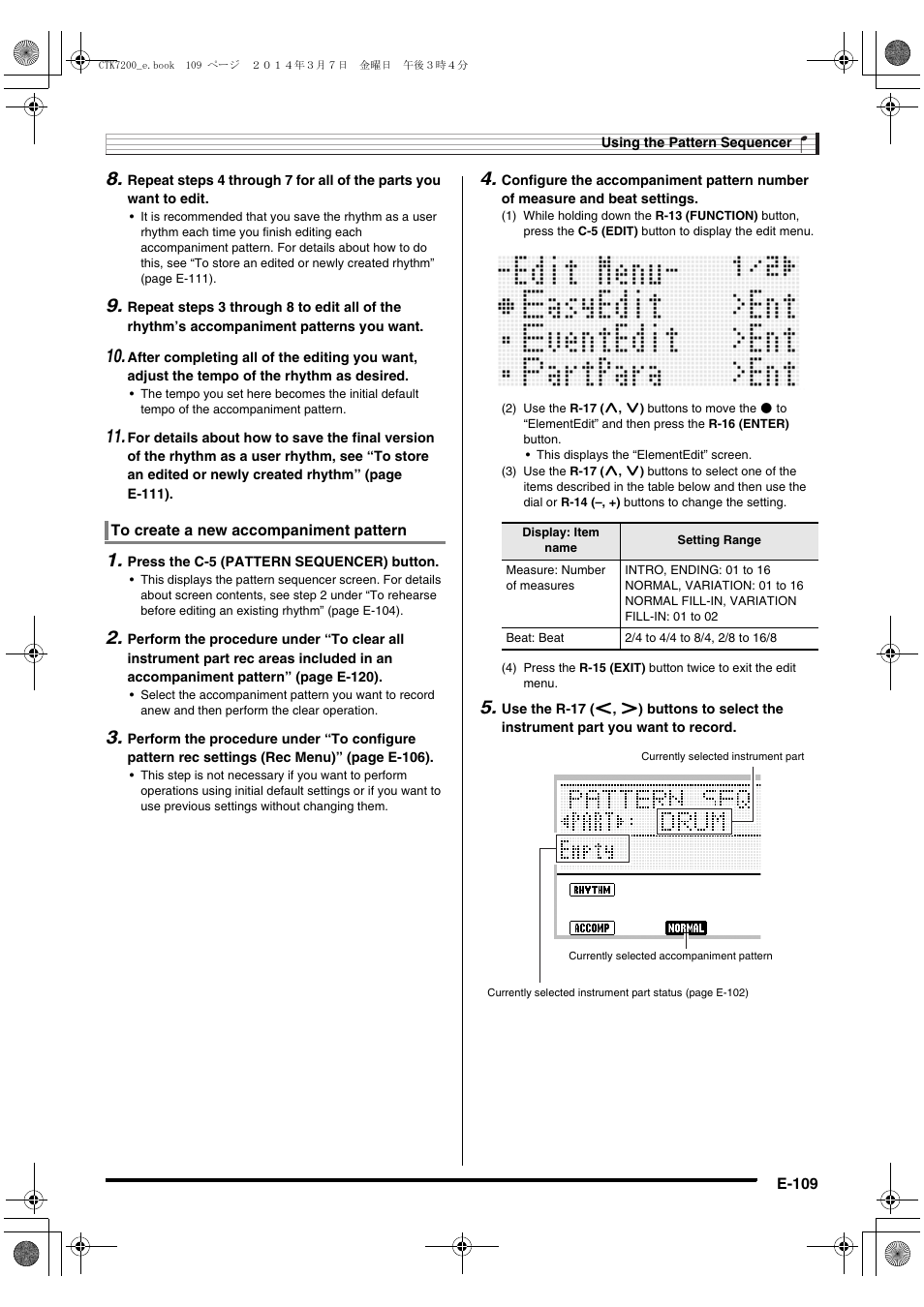 Casio CTK-7200 User Manual | Page 111 / 169