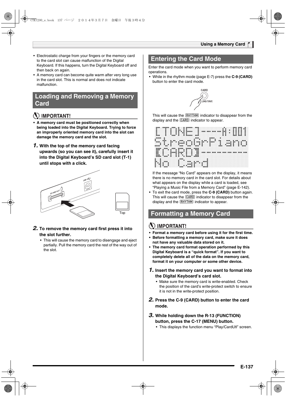 Casio CTK-7200 User Manual | Page 139 / 169