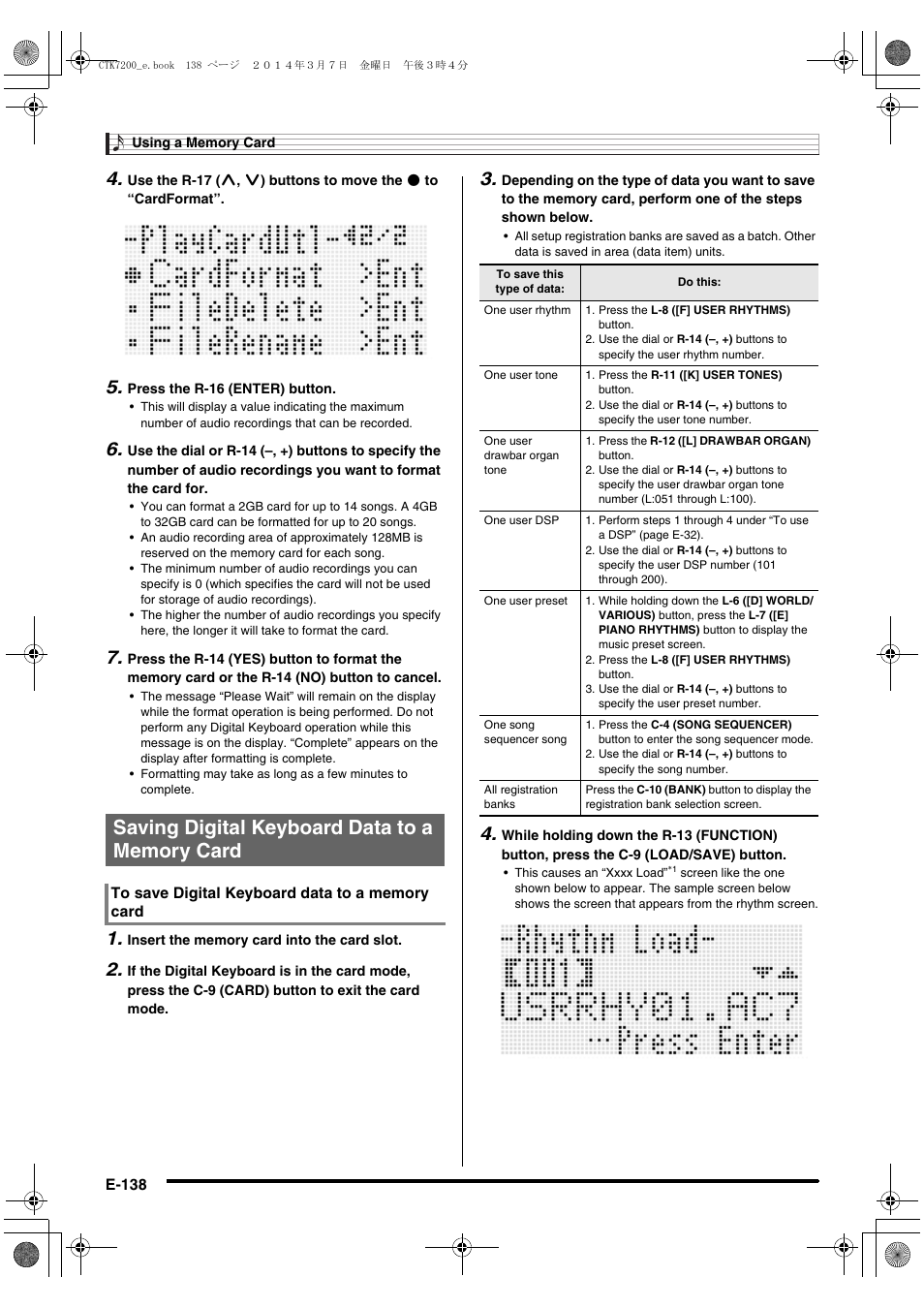 Casio CTK-7200 User Manual | Page 140 / 169