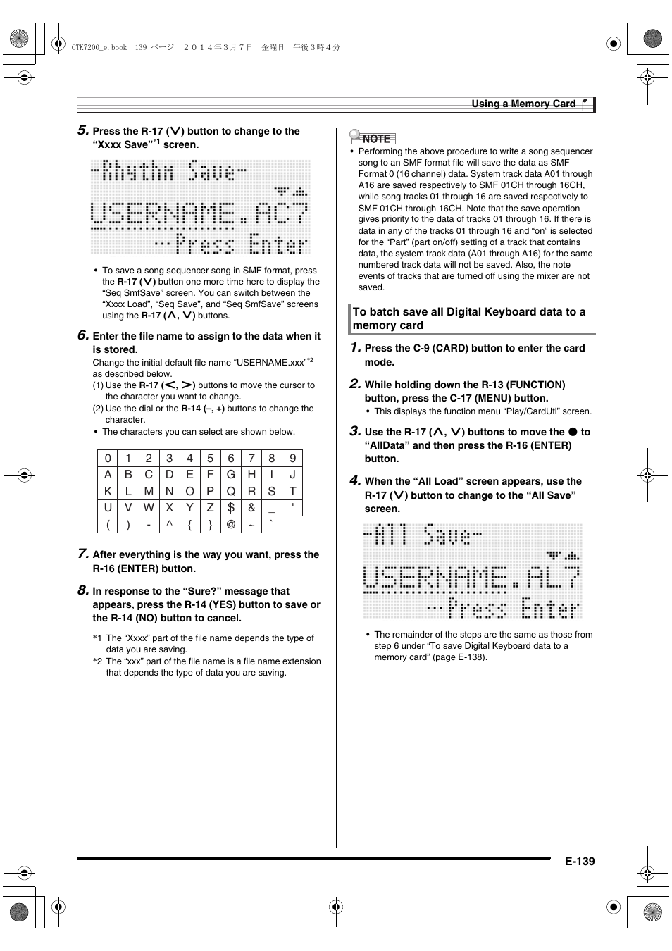 Casio CTK-7200 User Manual | Page 141 / 169