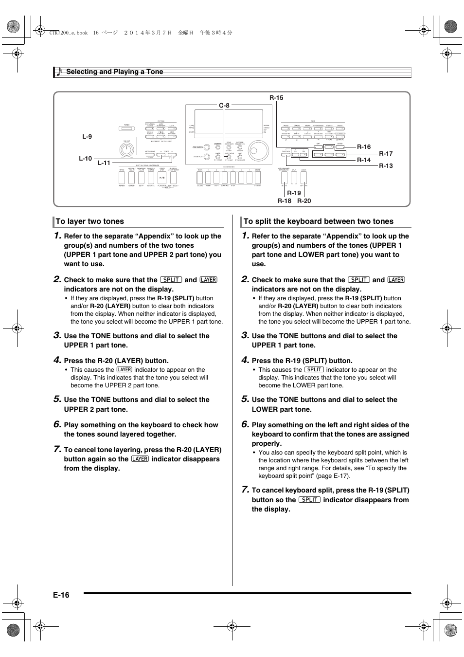 Casio CTK-7200 User Manual | Page 18 / 169