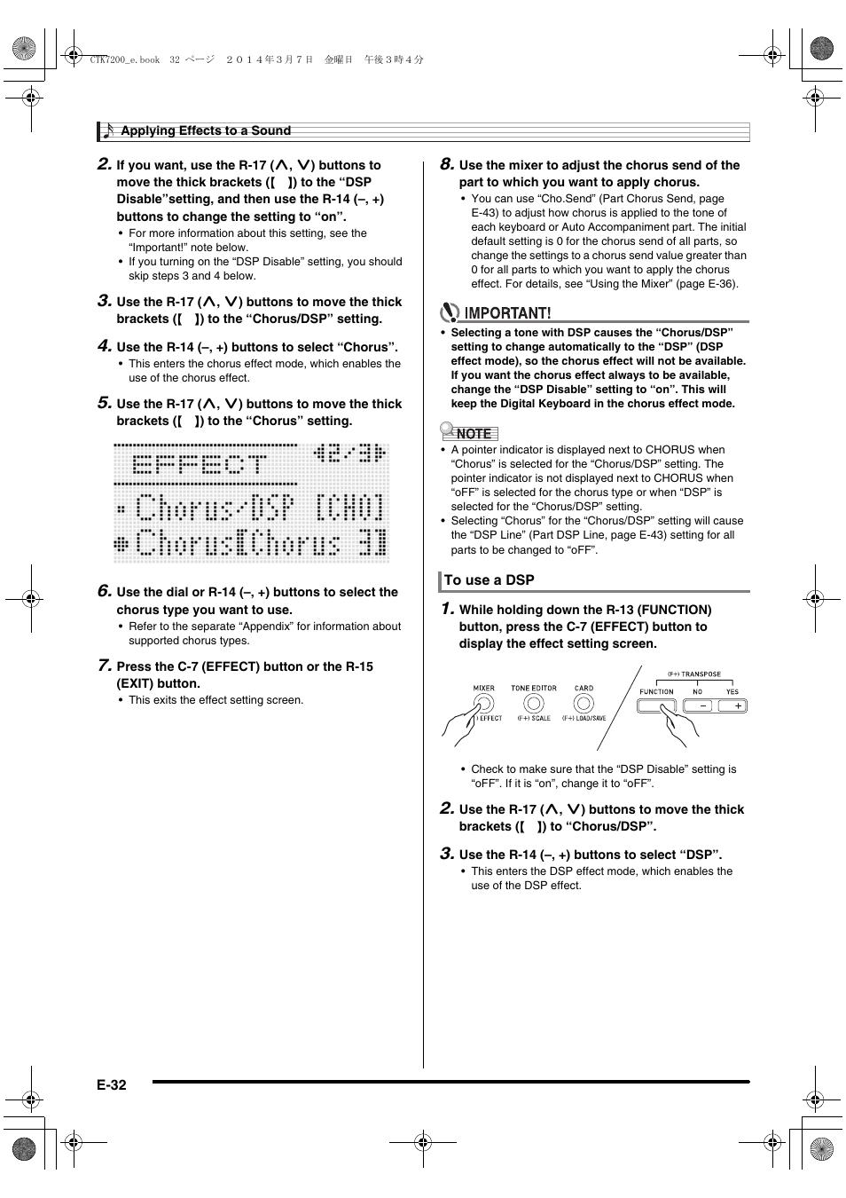 Casio CTK-7200 User Manual | Page 34 / 169