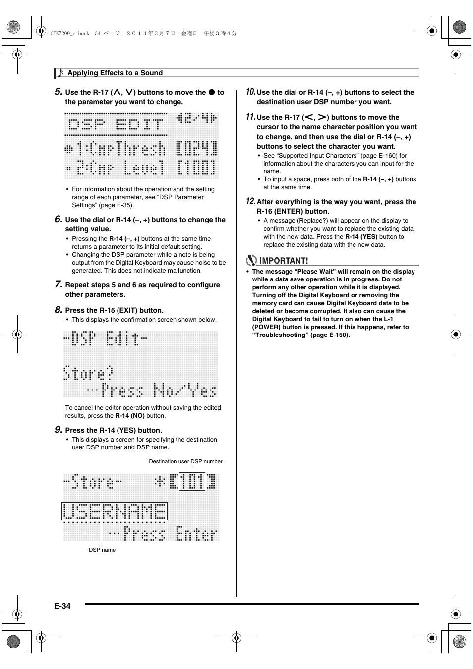 Casio CTK-7200 User Manual | Page 36 / 169