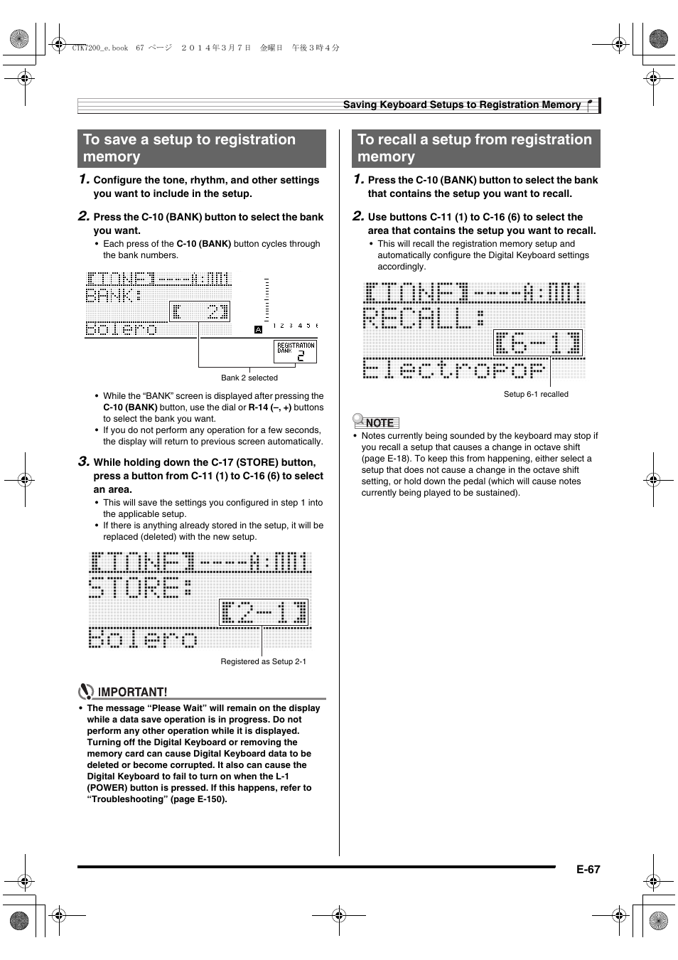 Casio CTK-7200 User Manual | Page 69 / 169