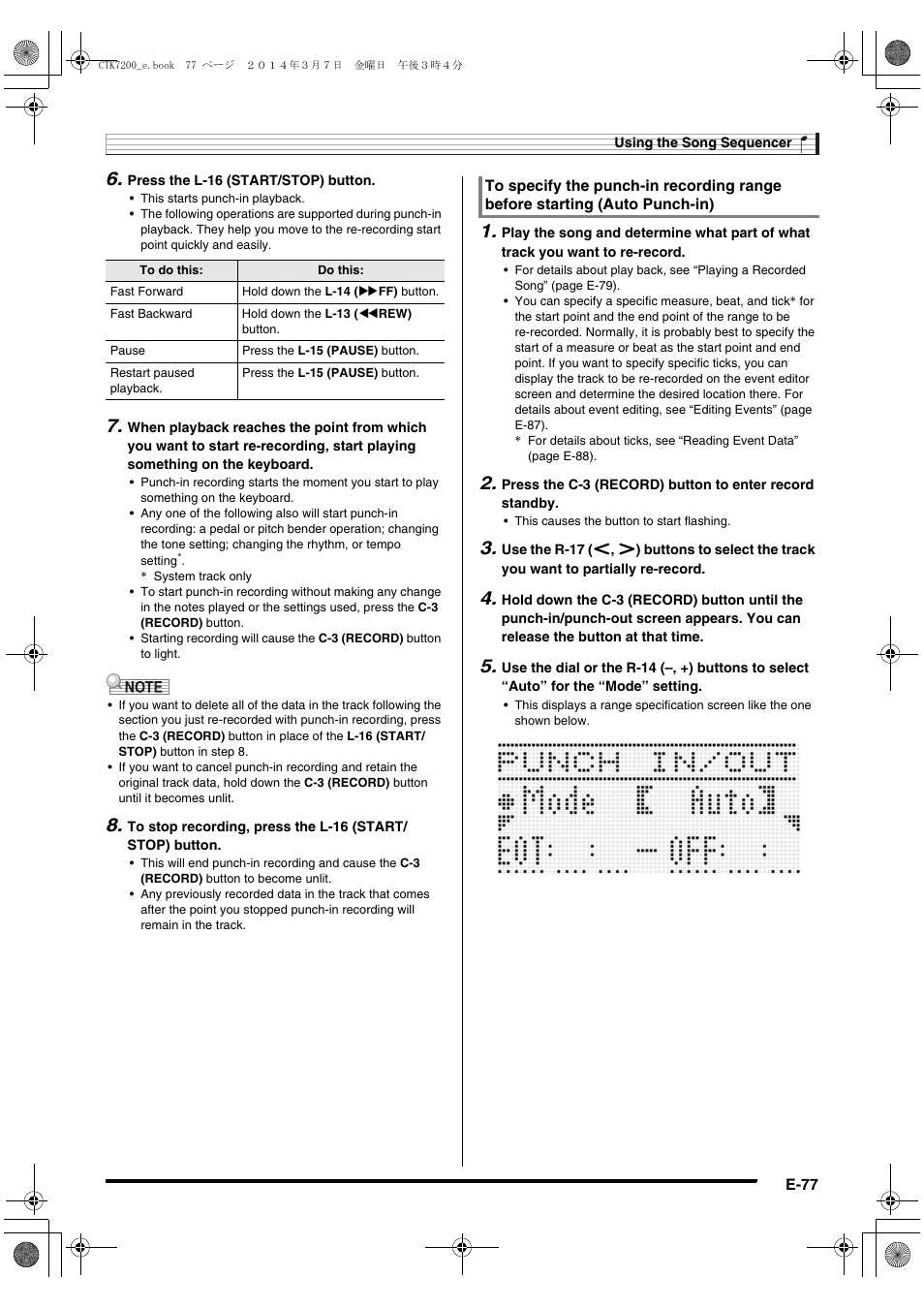 Casio CTK-7200 User Manual | Page 79 / 169