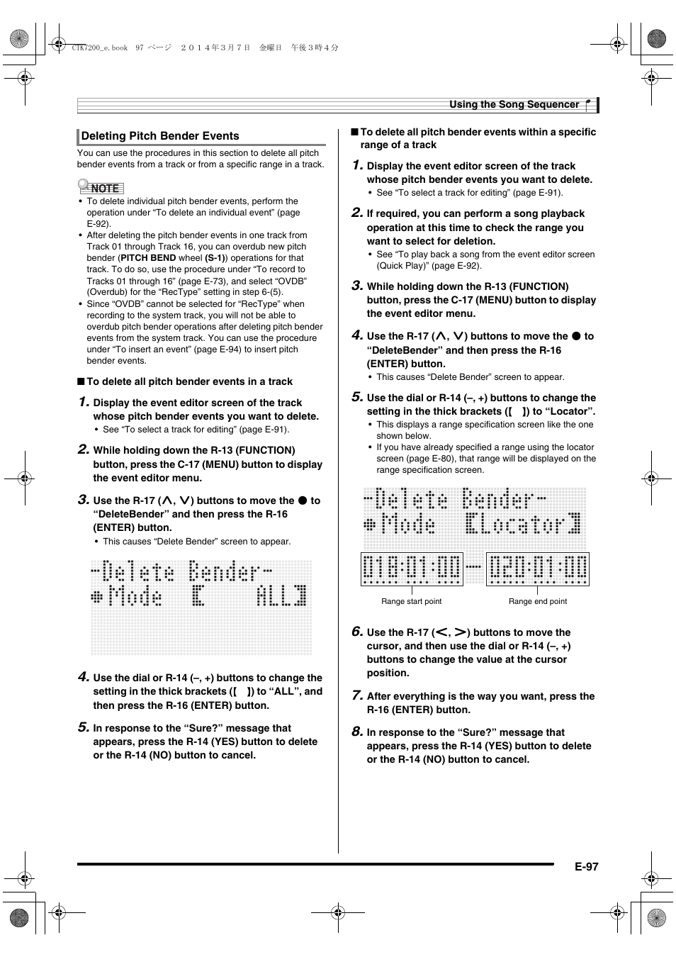 Casio CTK-7200 User Manual | Page 99 / 169