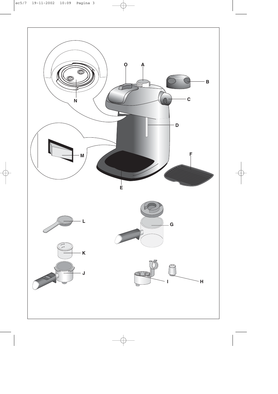 DeLonghi EC 5-7 User Manual | Page 3 / 11