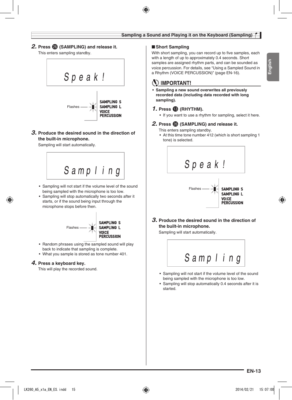 Casio LK-170 User Manual | Page 15 / 48