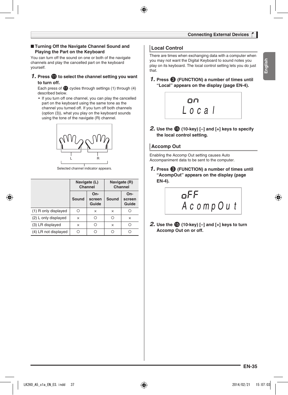 Casio LK-170 User Manual | Page 37 / 48