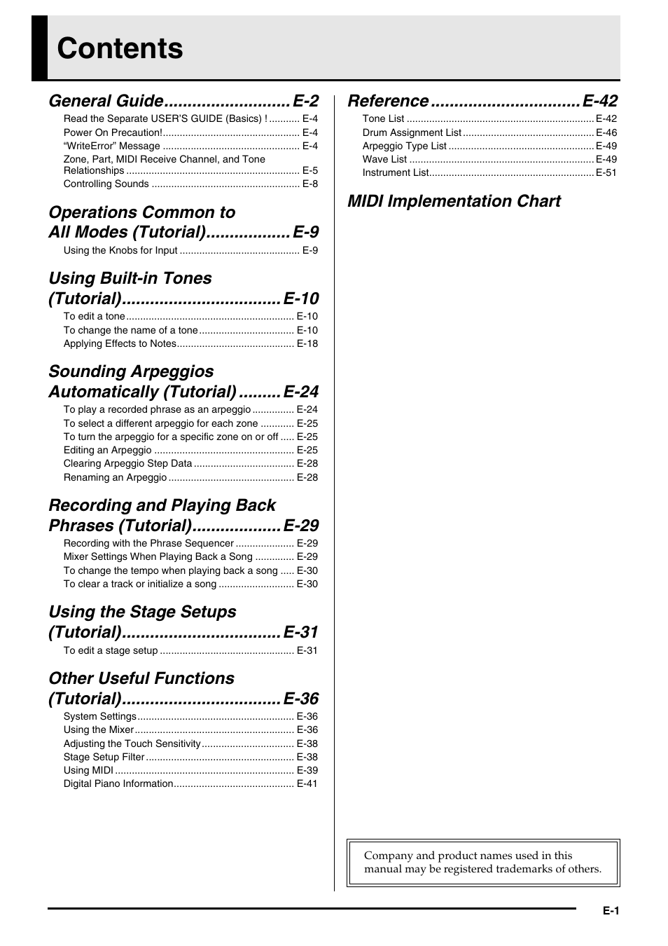 Casio PX-5S Tutorial User Manual | Page 2 / 55