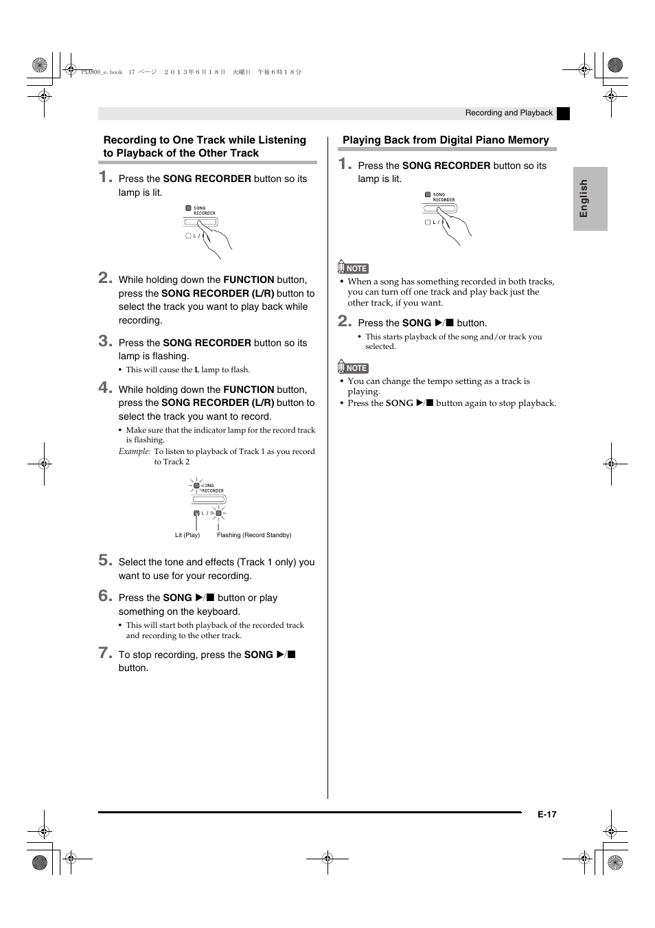 Casio PX-A800BN User Manual | Page 19 / 56