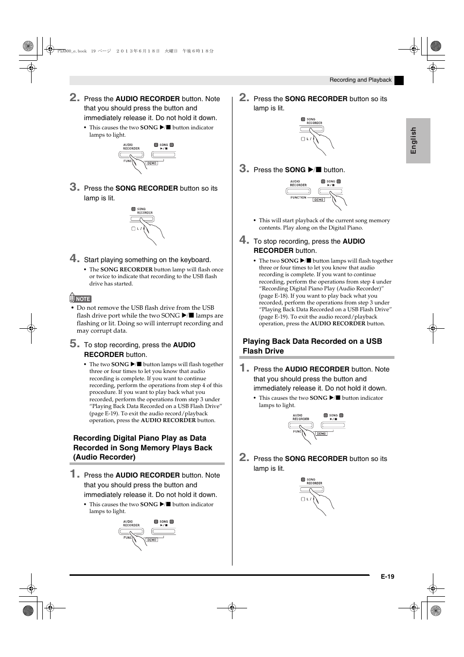 Casio PX-A800BN User Manual | Page 21 / 56