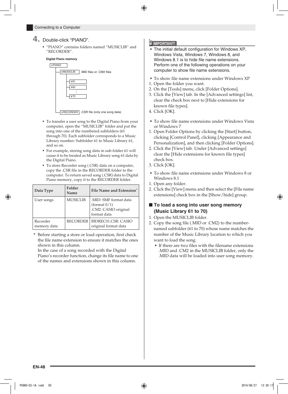 Casio PX-860 User Manual | Page 49 / 67