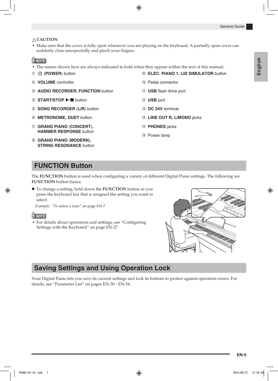 Casio PX-860 User Manual | Page 6 / 67