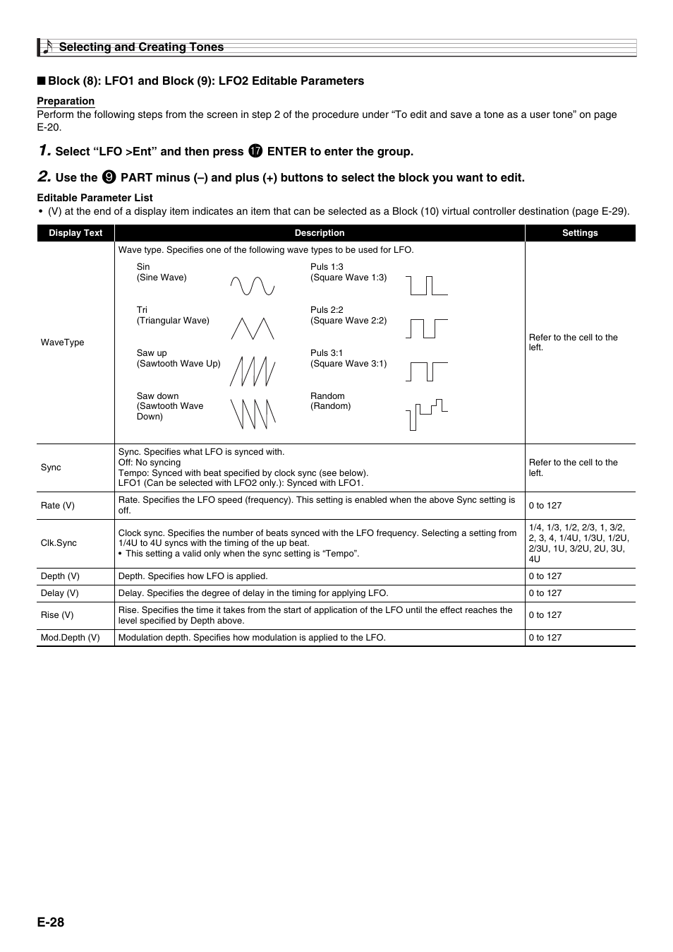 E-28 | Casio XW-G1 User Manual | Page 30 / 108