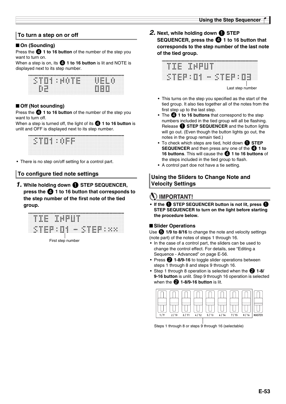 Casio XW-G1 User Manual | Page 55 / 108