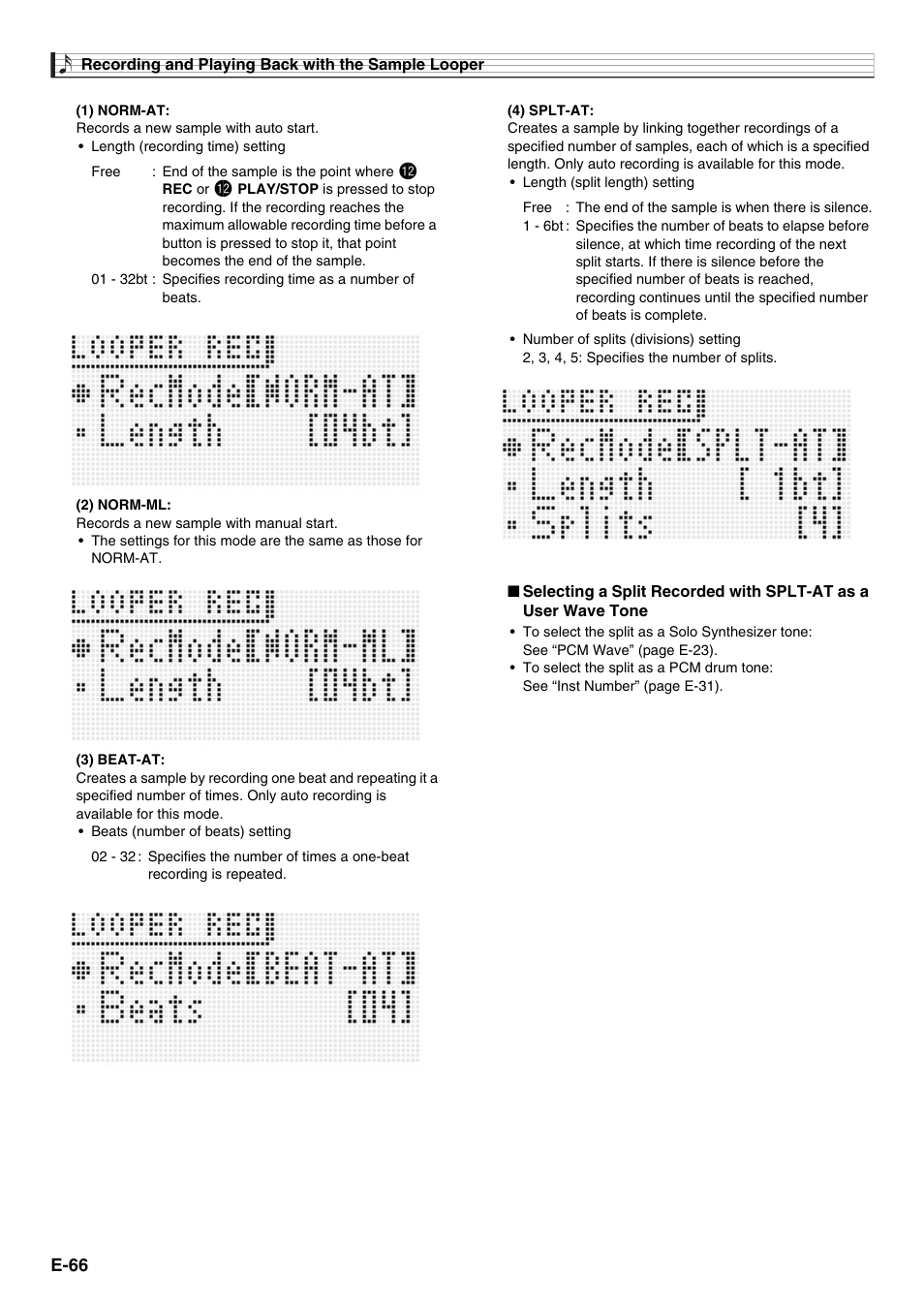 Casio XW-G1 User Manual | Page 68 / 108