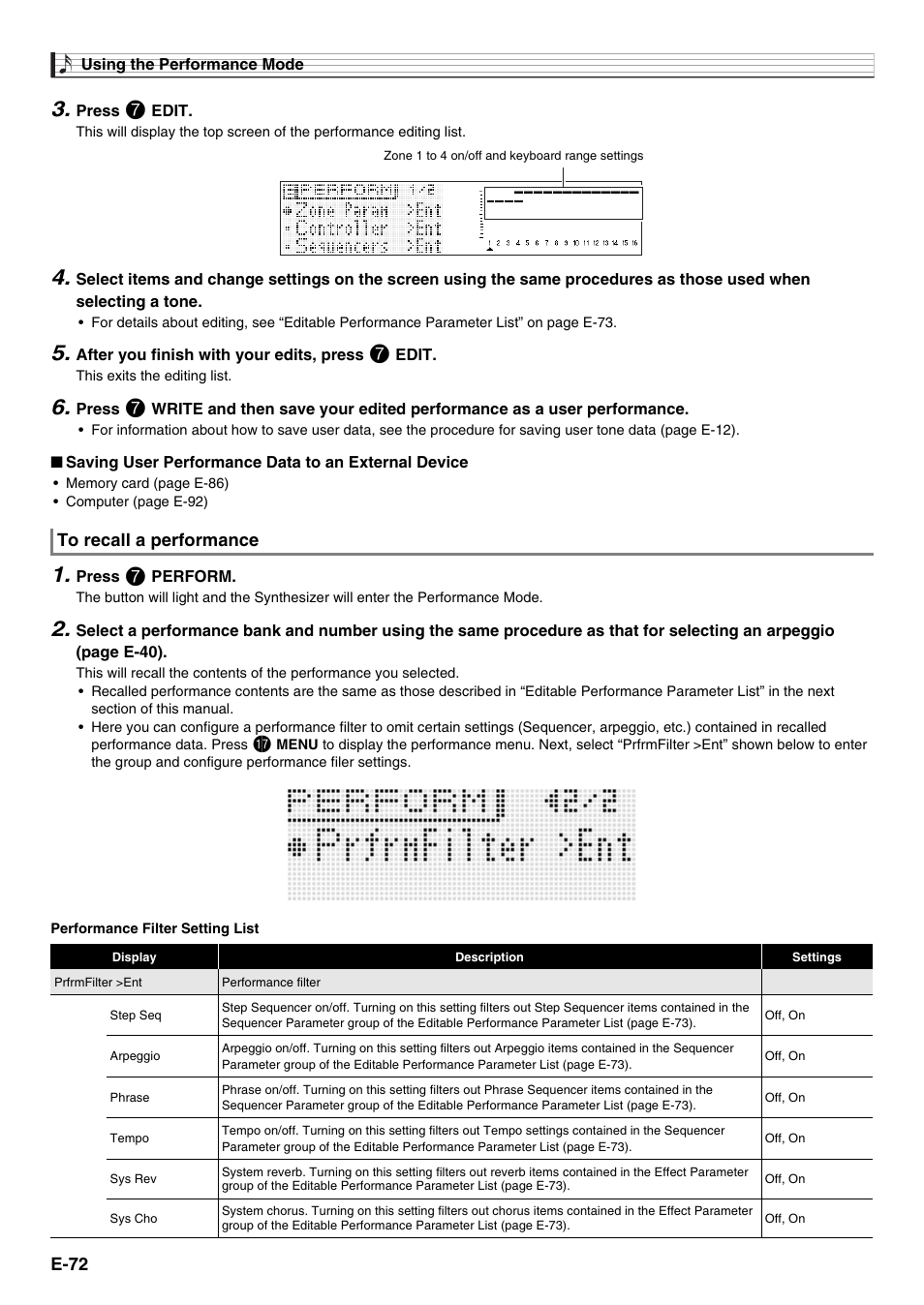 Casio XW-G1 User Manual | Page 74 / 108