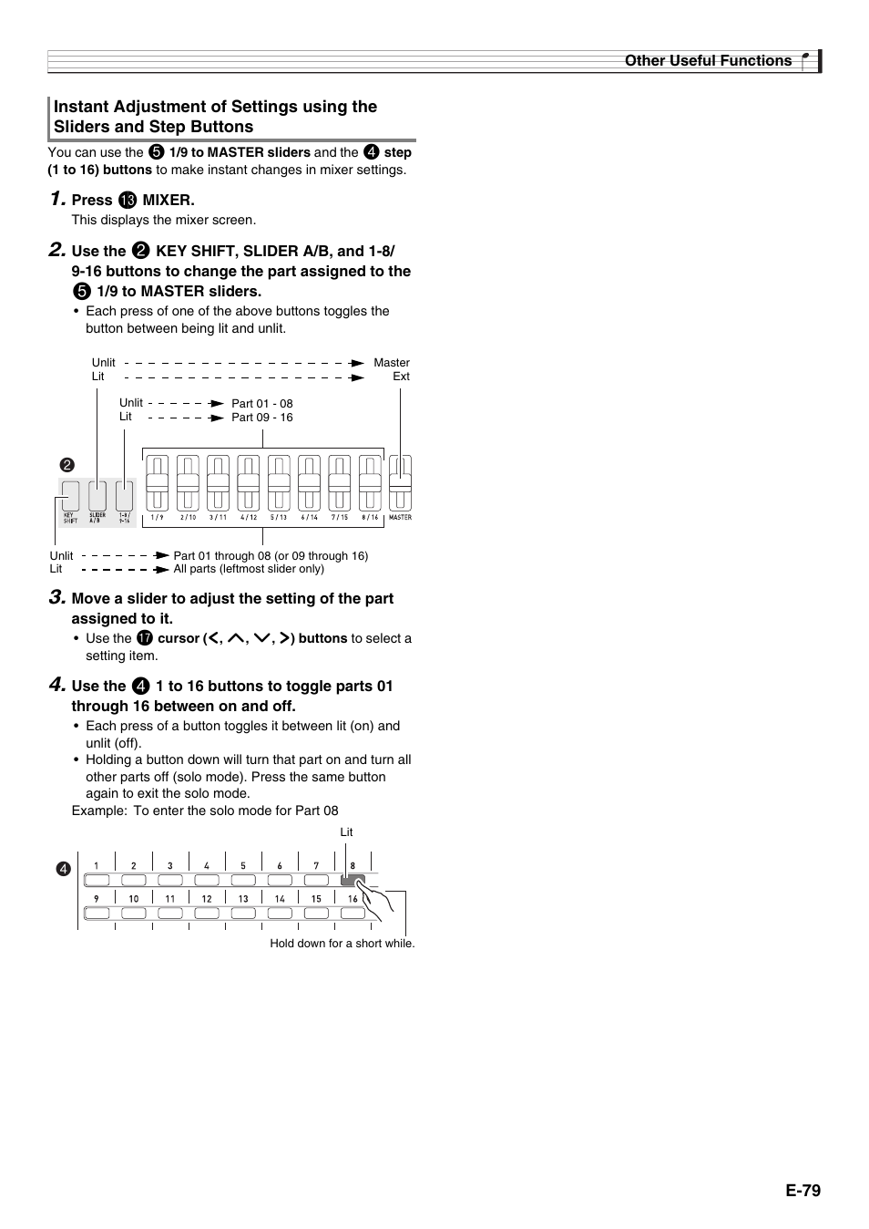 Casio XW-G1 User Manual | Page 81 / 108