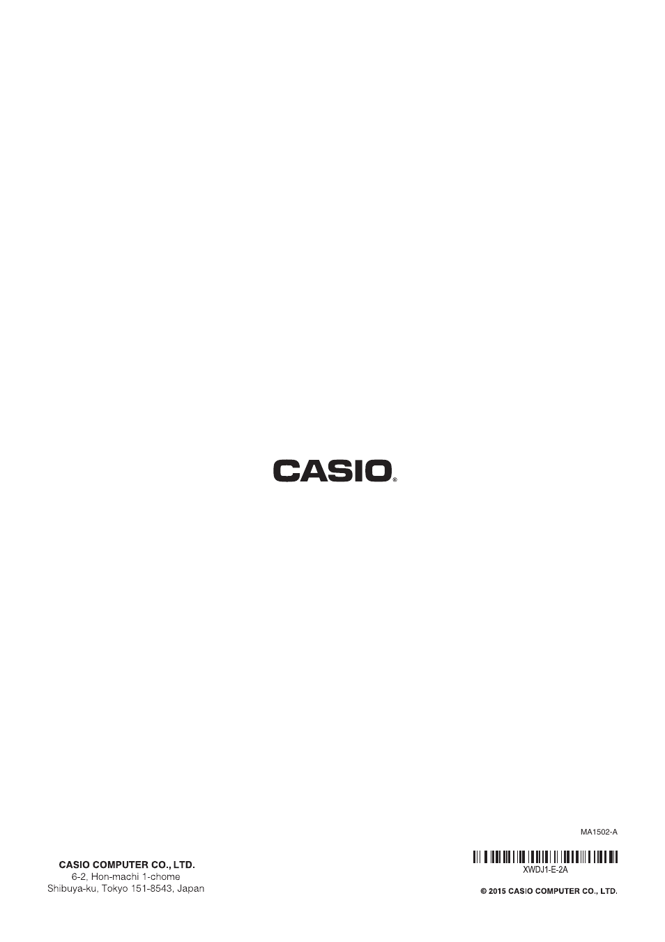 Casio XW-DJ1 Tutorial User Manual | Page 19 / 19